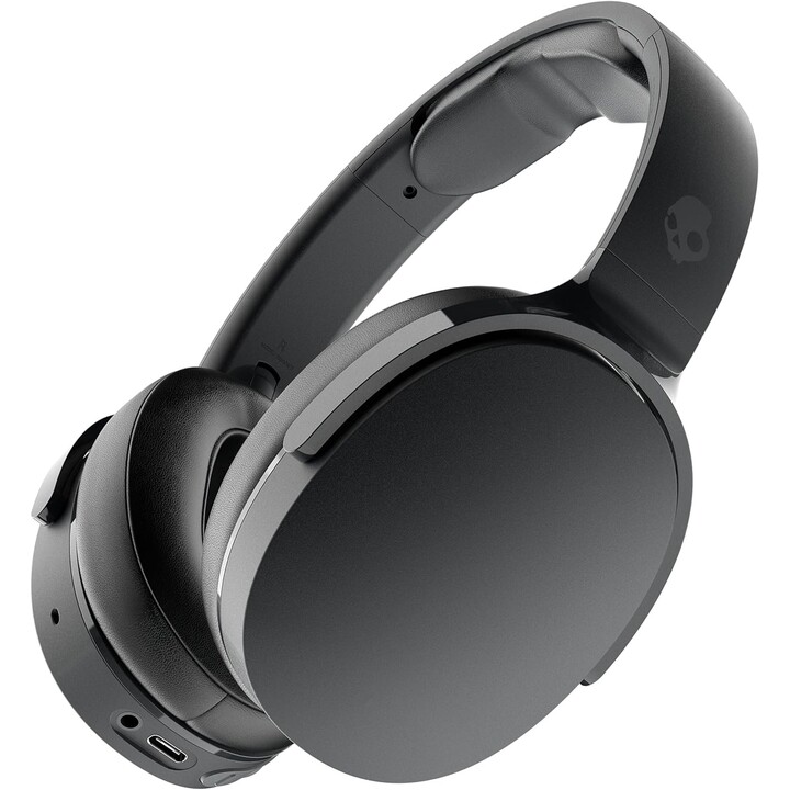 Skullcandy Hesh Evo Cuffie Wireless e Cablate Fascia Chiamate/Musica USB Tipo C Bluetooth Nero