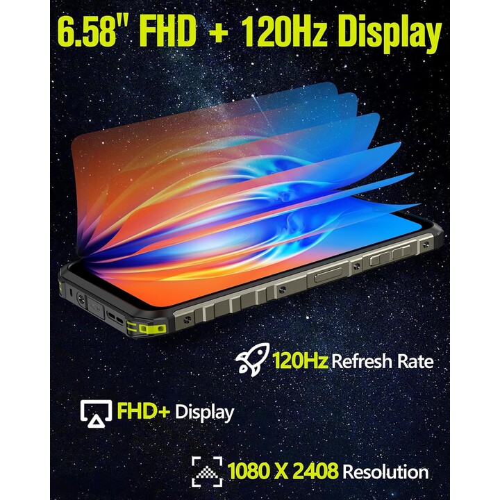Smartphone Ulefone Armor 22 8GB 128GB Dual Sim Nero
