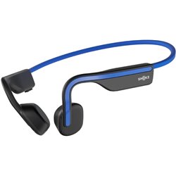 SHOKZ OpenMove Casque sans fil Crochet d&#39;oreille Appels/Musique USB Type C Bluetooth Bleu