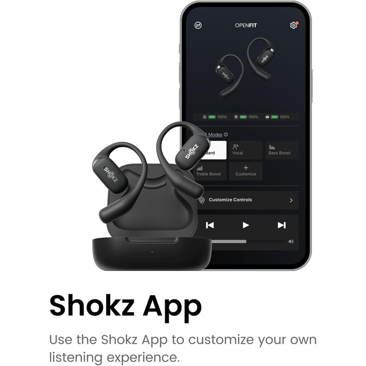 Shokz OpenFit Nero