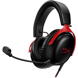 Hp Hyperx Cloud III - Gaming-Kopfhörer (schwarz-rot)