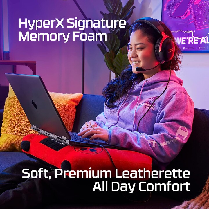 Hp Hyperx Cloud Iii - Auriculares Gaming (negro-rojo)