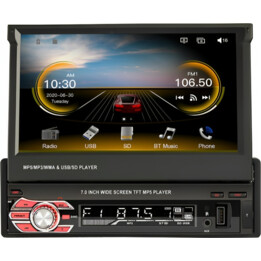 Auto-rádio 1 DIN SWM 9601C-S Bluetooth Preto