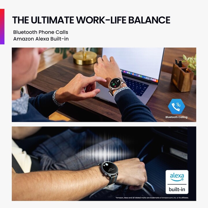 Amazfit Balance Silicone Nero Mezzanotte