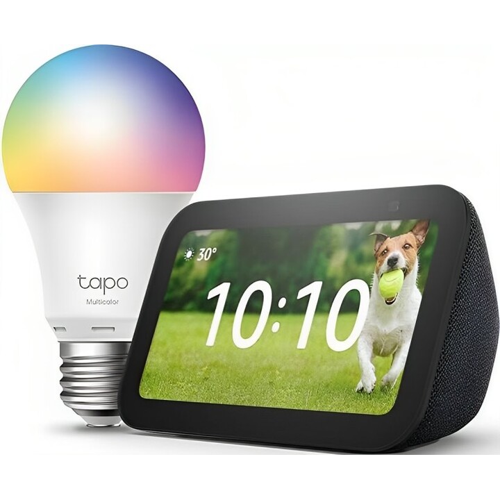Amazon Echo Show 5 (3e génération) Assistant domestique intelligent anthracite