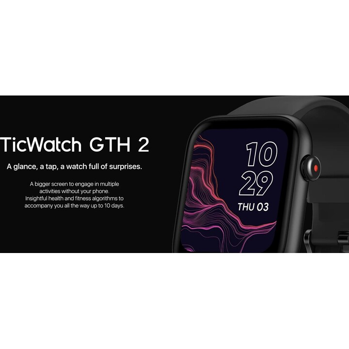 TicWatch GTH 2 Nero