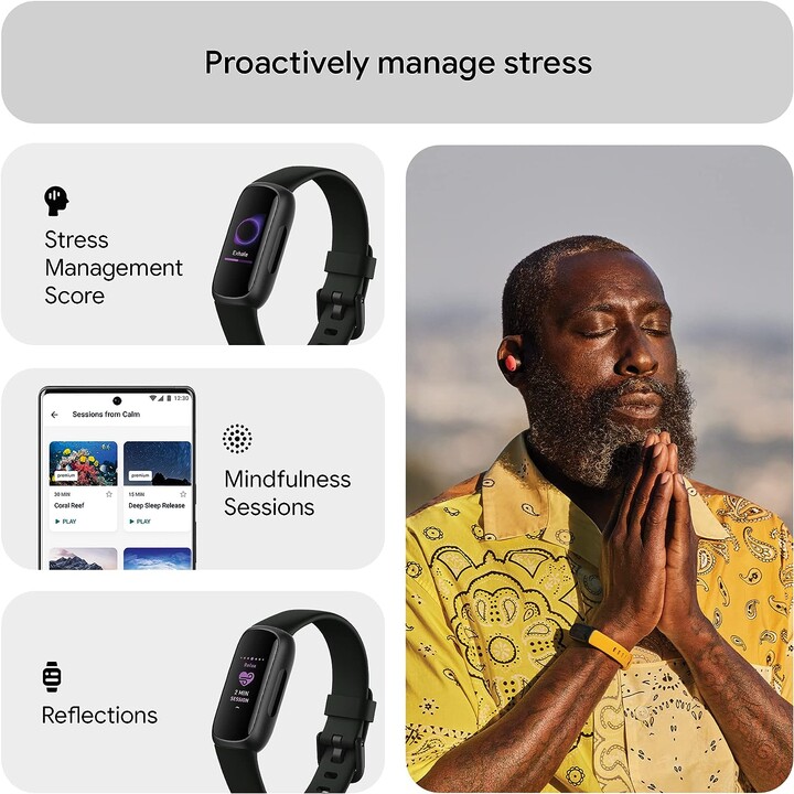 Fitbit Inspire 3 - Noir/Minuit Zen