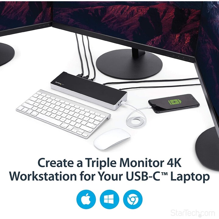 Dock station usb-c dp e hdmi