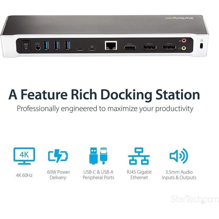 Dock station usb-c dp e hdmi