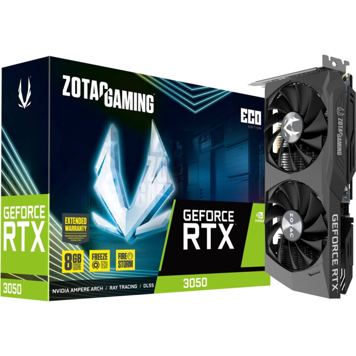 Vga Zotac Rtx 3050 Eco nv rtx3050 gddr6 8gb 128bit