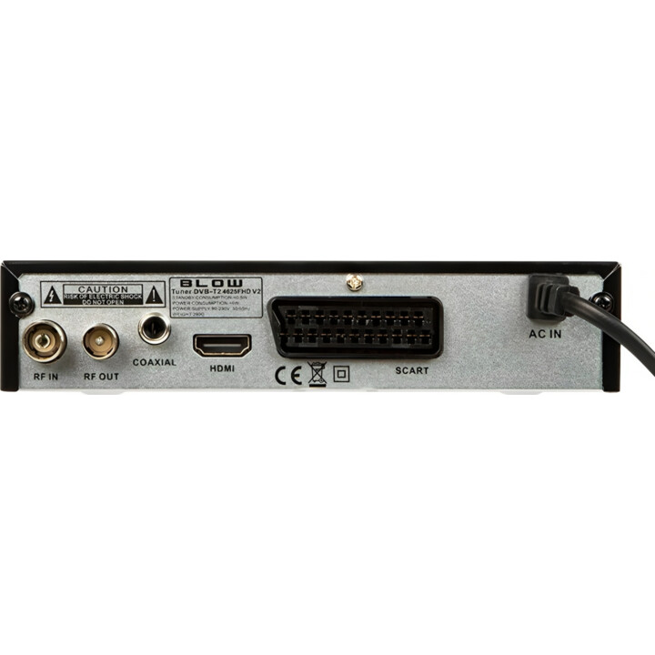 Tuner dekoder DVB-T2 BLOW 4625FHD H.265 H.265 V2