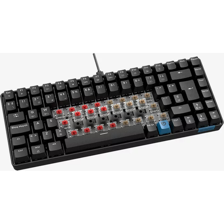 Hiditec GM1K Switch ARGB Gaming Gateron Pro Rouge