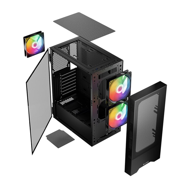 Logic ARYA ARGB MINIDI USB 3.0 Box black