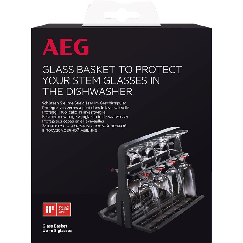 AEG A9Szgb01 Panier de gobelets pour lave-vaisselle Capacité maximale 8 unités