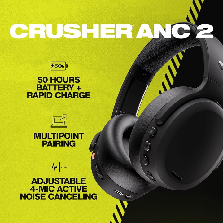 Skullcandy Frantoio ANC2 Wireless Vero Nero
