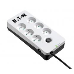 Eaton PB6F limitador de tensión Negro, Blanco 6 salidas AC 220 - 250 V 1,5 m