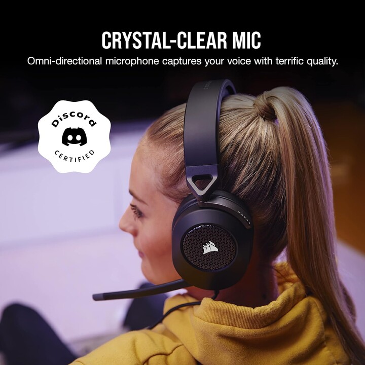 Corsair HS65 Kabellose Kopfhörer Schwarz V2 Ca-9011285-eu2