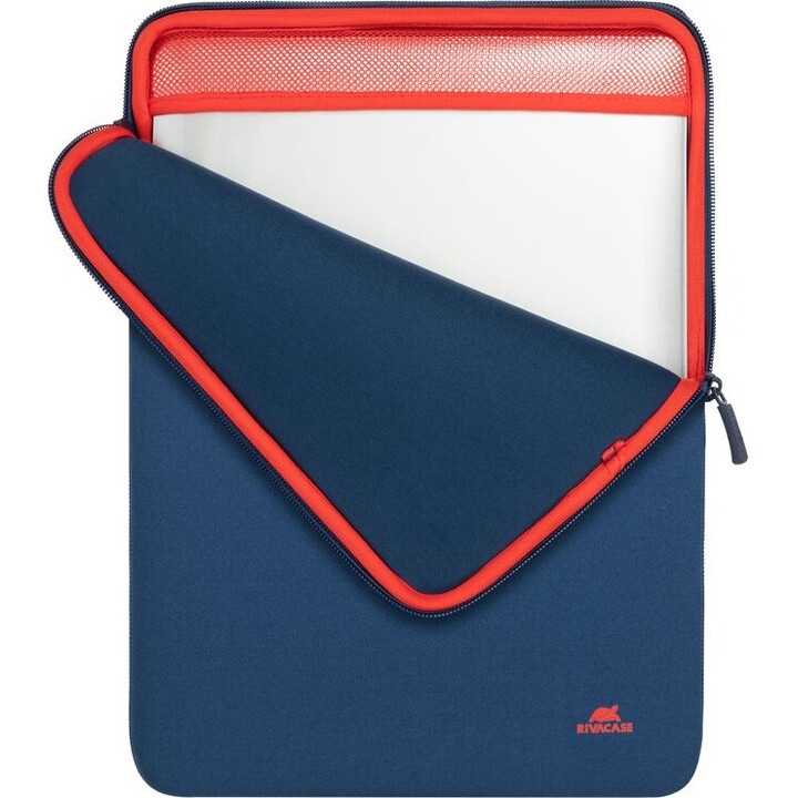 Capa anti-choque para MacBook Pro 16 e Laptop 15,6 Zip Vertical Azul