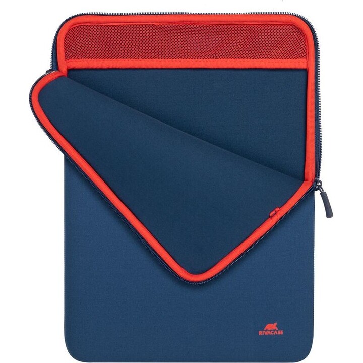 Capa anti-choque para MacBook Pro 16 e Laptop 15,6 Zip Vertical Azul