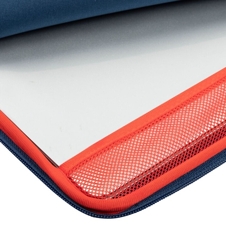 Anti-Schock-HüllefürMacBook Pro 16 und Laptop 15,6 Vertikaler Reißverschluss Blau