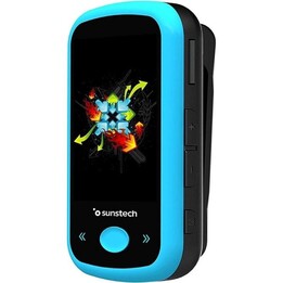 Sunstech IbizaBT MP4 Player/ 8GB/ Tela de 1,8 / Rádio FM/ Azul