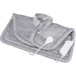 Medisana HP 622, Almohadilla Eléctrica 56x52cm de 100W con 6 Niveles de Temperatura para Alivio de Dolores, Gris