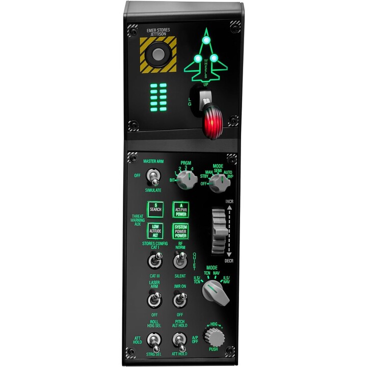 Thrustmaster Viper Black Panel USB-Joystick/Seitensteuerhebel + Throttle Quadrant PC