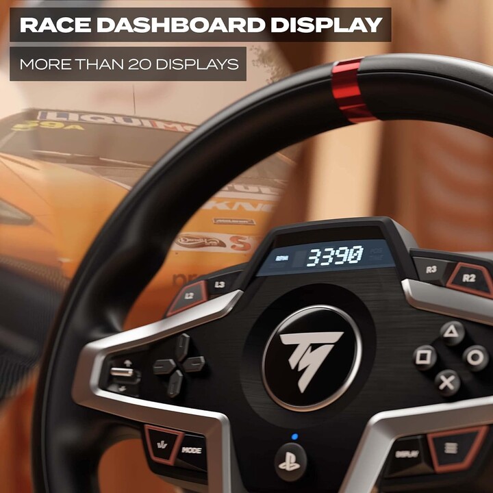 Thrustmaster T248 Negro USB Volante + Pedales PC, PlayStation 4, PlayStation 5
