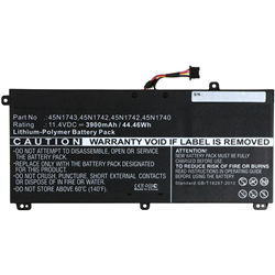 Coreparts MBXLE-BA0120 Bateria de laptop compatível 11,4v 3900mah para Lenovo
