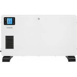 Noveen CH9099, convecteur XXL WiFi Smart 2300W Tuya avec écran LCD et programmation journalière, blanc