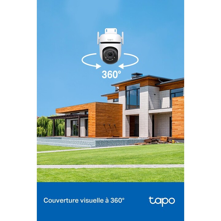 TP-LINK C520WS Telecamera intelligente Wi-Fi per sorveglianza a 360°