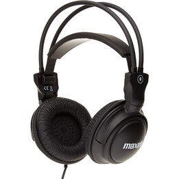 Fones de ouvido intra-auriculares pretos Maxell Home Studio