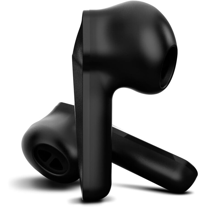 Fones de ouvido intra-auriculares sem fio Krom Kall para jogos Bluetooth pretos