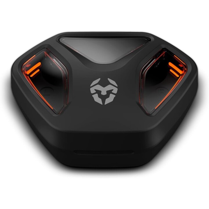 Fones de ouvido intra-auriculares sem fio Krom Kall para jogos Bluetooth pretos