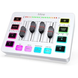 Fifine SC3 White - Audio Mixer