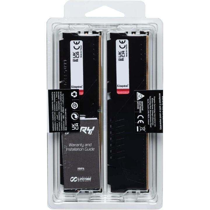 Módulo de memória Kingston Technology Fury Beast 16Gb 2 x 8Gb DDR5 6000Mhz