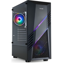 Tooq Semitower Gaming Box Tqgcc102-b „Biohazard“ Schwarz