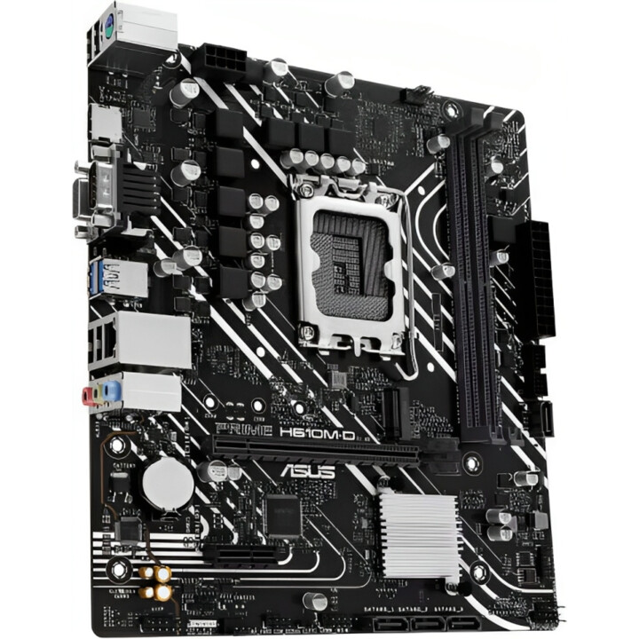 Scheda Asus Prime H610m-d,intel,1700,h610,2ddr5,96gb,vga+hdmi,4sata3,1m.2,2usb2.0,2usb3.2,usb-c,1gblan,matx
