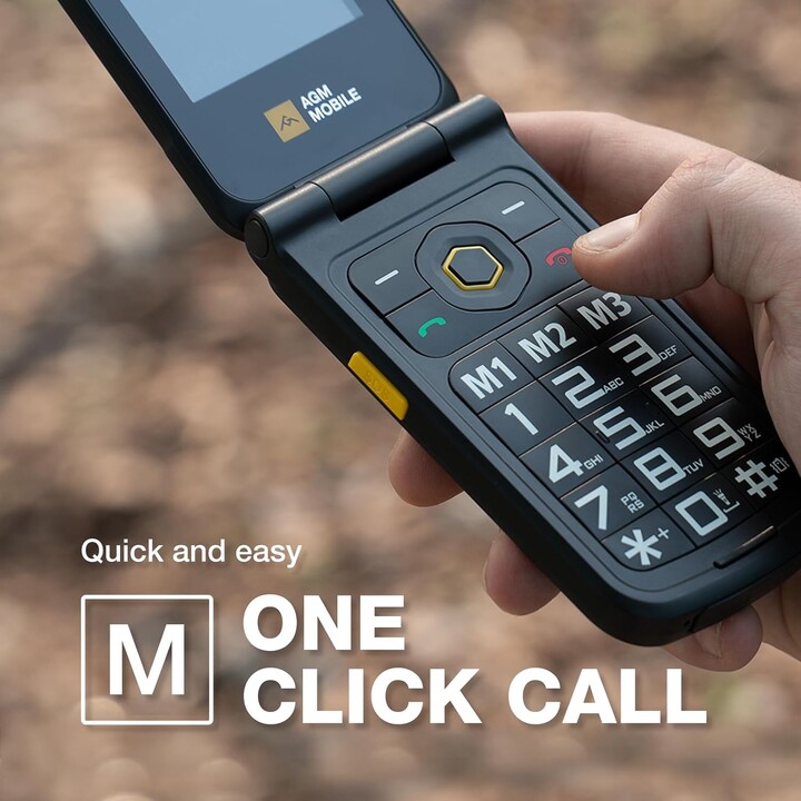 Smartphone AGM M8 128Mo 4G Noir