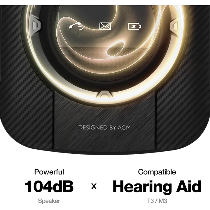 Smartphone AGM M8 128Mo 4G Noir