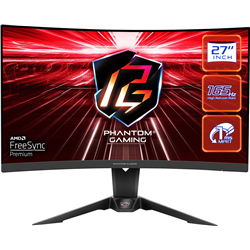 ASRock PG27Q15R2A 27" VA 2K 165Hz FreeSync Premium Curved Black