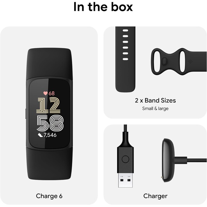 Fitbit Charge 6 Noir