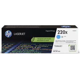 HP 220X Toner cyan d’origine