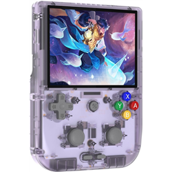 Anbernic RG405V Nouveau 4Go 128Go Violet Transparent