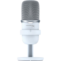 Hyperx Solocast - Microfone USB (branco) Microfone branco para console de jogos