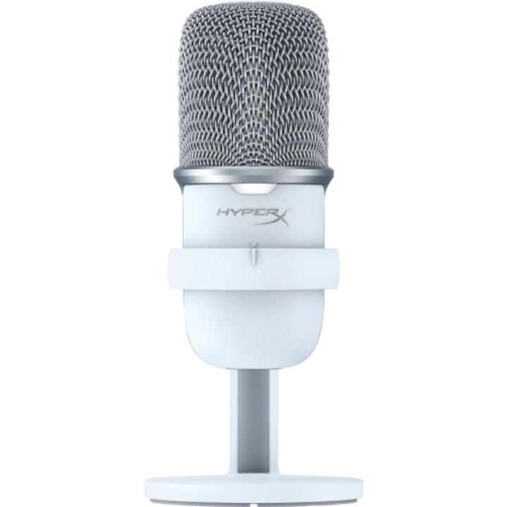 Hyperx Solocast - Microfone USB (branco) Microfone branco para console de jogos