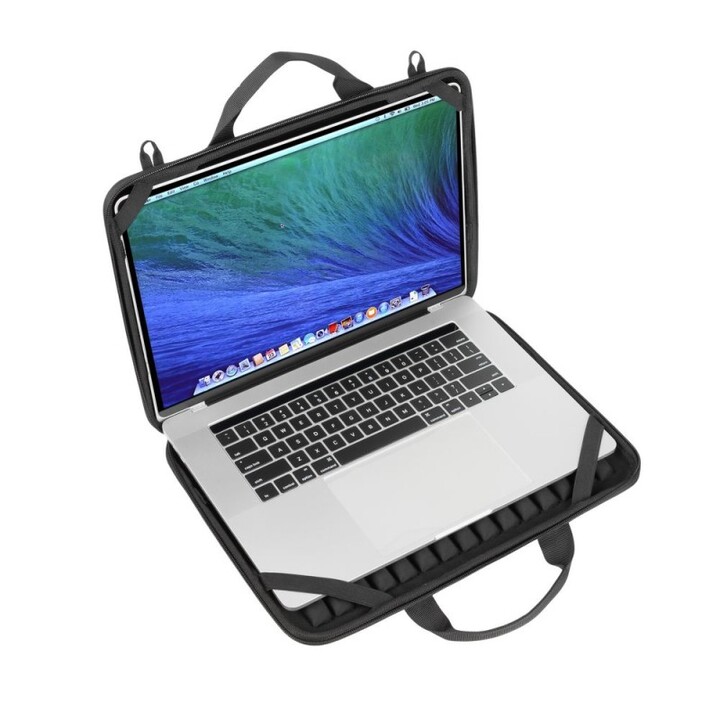 Rigid Antishock Bag for Laptop 14'' and MacBook Air 13-15'' Black