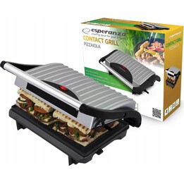 Griglia elettrica Esperanza EKG005 750W Inox