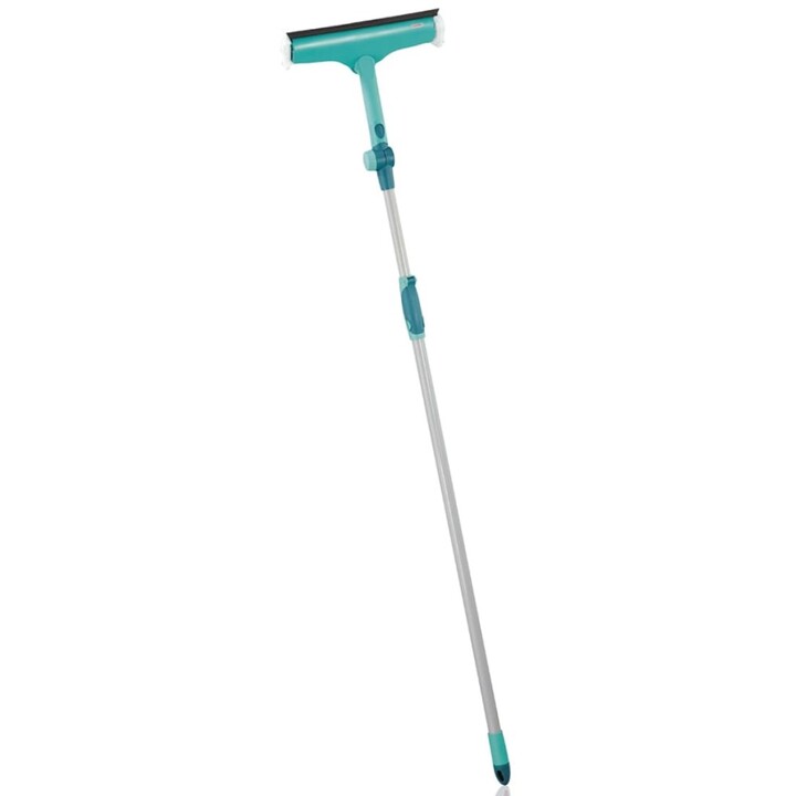 LEIFHEIT 51120 strumento per la pulizia del vetro 28 cm Acciaio inossidabile, Turchese