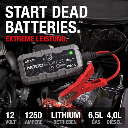 NOCO GBX45 starter battery for cars 1250 A